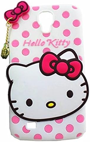 i9200 Case,Galaxy Mega i9200 Kitty Silicone Case,Bat King Cartoon Hello Kitty Silicon Gel Rubber Case Cover Skin for Samsung Galaxy Mega i9200 6.3 inch(White Kitty)