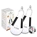 2 Pack Rechargeable Emergency LED Light Bulb, Portable Solar Bulb Light for Power Outage Failure,Camping,Outdoor,Survival Kits,Hurricane,Storm (USB Rechargeable)