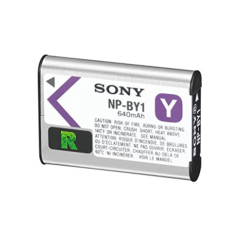 Sony NP-BY1 - Batería para videocámara para Action CAM Mini (Li-Ion 640 mAh)