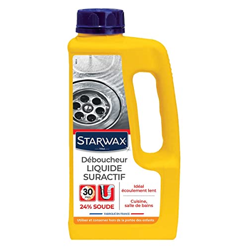 STARWAX Déboucheur Liquide pour Canalisations - 1L