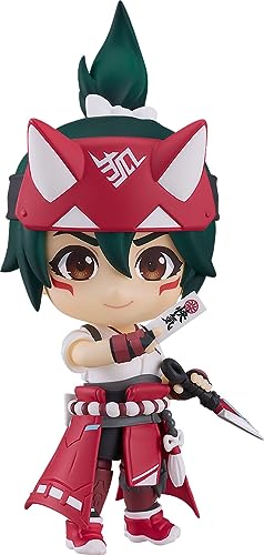 Good Smile Company Overwatch - Figura de acción de plástico prepintada de Nendoroid Kiriko, no escala, base exclusiva incluida, altura total aprox. 3.9 pulgadas (100 mm)