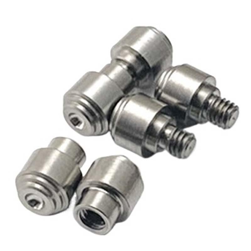 Echeson 3 Sets Custom Raw Thumb Stud Fits for Cold Steel Recon1 Voyager, Premium CNC Titanium Push Nail Screw