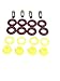 UREMCO 1-4 Fuel Injector Seal Kit, 1 Pack