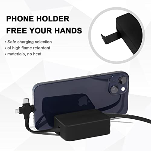 2 Pack 3 In 1 Multi Retractable Charging Cable, Multiple Retractable Usb Cable Fast Charger Cord, 3 In 1 Fast Charging Charger Cable For Usb C/Micro Usb/Ip Connectors Compatible With Cell Phones-3 Ft #TOP4