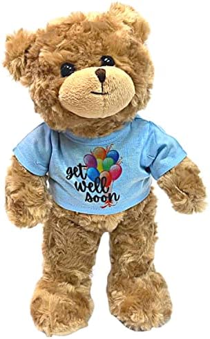 Jolitee Get Well Soon Gifts for Kids, Get Well Soon Teddy Bear, Get Well Teddy Bear for Women, Get Well Stuffed Animals for Boys, Get Well Kids Gift