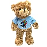 Jolitee Recovery Bear Gifts for Kids and Adults, Teddy Get Well Stuffed Animal Teddy Bear 10.5 inches (Get Well Soon Boy)