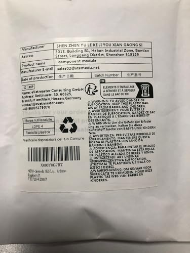 Stemedu Micro 3.7g Servo GH-S37D Mini Digital Servo for Control Aeromodelling Aircraft Flight Direction RC Plane Helicopter Boat Car (Pack of 4PCS)