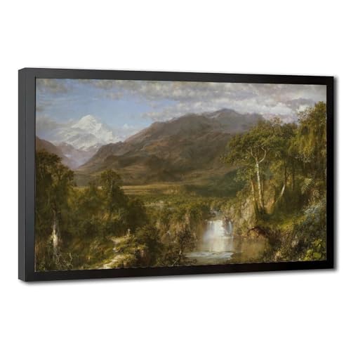 Impression sur toile Frederic Edwin Church pour une décoration murale de bureau inspirante