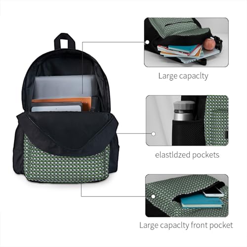 Mochila para adulto resistente al agua con estampado de balón miniatura 4