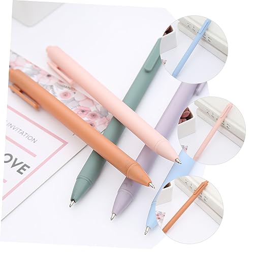 NUOBESTY Set de 5 Bolígrafos Gel Prensado Colores Pastel miniatura 6
