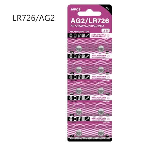 Ruiogoe Pack Of 10pcs/sheet LR726 Alkaline Button Batteries 1.5V Coin Cell Battery For Watches Calculators And Digital Cameras - Image 4