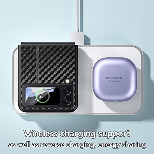 Quikbee SAMSUNG GALAXY Z FLIP 4 Case, Carbon Fiber Case thumb #5