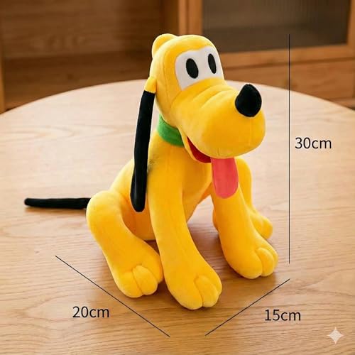 Image of Cute Plush Toy for Kids | | Soft Toys | Birthday Gift for Girls /Wife, Boyfriend /Husband, Soft Toys for Girls, Baby Toy (Random Color) Pack of 1 (Yellow Dog Plush Soft Toy)
