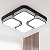 XYZMDJ Plafonnier encastrable à LED, plafonnier pour Salle de Bain, Salle à Manger, Couloir (Size : 86 * 86cm)
