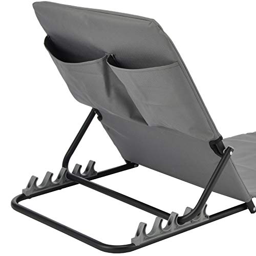 Faltbare Strandmatte mit Rückenlehne JEMIDI 47×145 cm