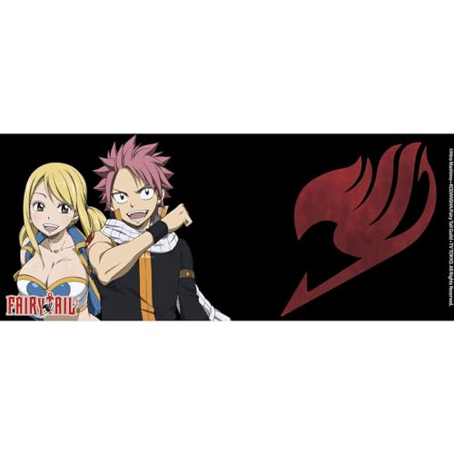 ABYstyle - Fairy-waist - Taza 460 ml Lucy, Natsu & Emblem miniatura 6