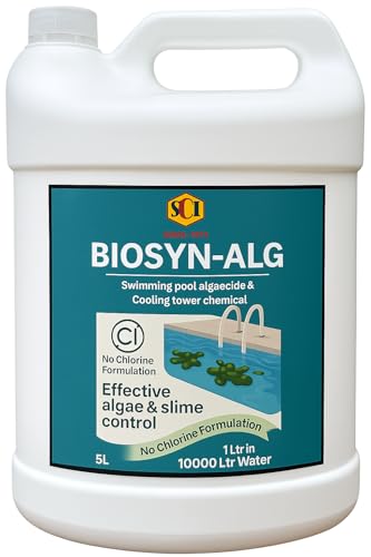 Image of Heavy Duty Algaecide | Chlorine Free | Safe on Skin & Eyes | removes Algae 100% Effectively | use for Swimming Pool, Ponds, Cooling Tower, Cold Storage, Fish Tank.