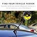 JNXIJ Car Antenna Topper, Funny Pilot Antenna Ball Automotive Roof Toppers, Cute Pilot EVA Foam Ball Exterior Decoration for Most Vehicle Antennas, Universal Car Accessories