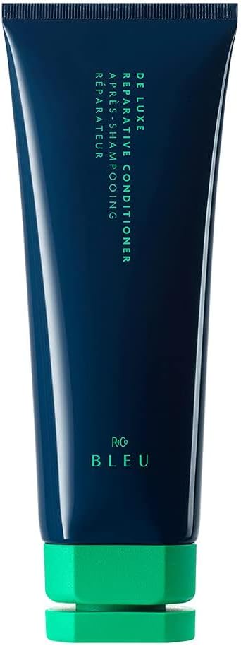 BLEU De Luxe Reparative Conditioner – Rich Daily Conditioner for Coarse, Fragile & Damaged Hair – Hydrates, Detangles, Smooths & Restores Resiliency – Reduces Frizz – Paraben-Free & Vegan