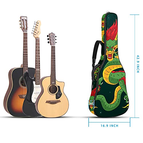 Housse guitare acoustique 106 cm protégeant des chocs les modèles folk - 5