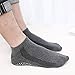 NATUCE Calcetines Antideslizantes 4 Pares Calcetines de Deporte para Hombre Mujer Algodón...