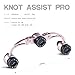 FG Knot Assist Tool，Knot Assist GT Knotter Leader Connection Knot Assist 2.0 for FG Knot Braided Line to Leader Connection Fishing Knot Tying Tool for Braid to Monofilament Leade (Rose Gold)