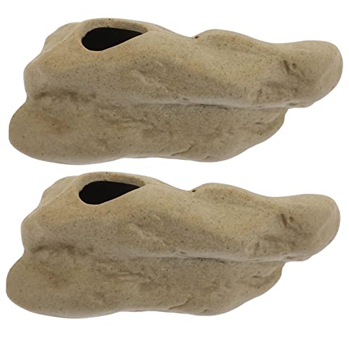 FONDOTIN 2個 アクアリウムプラントカ ホルダー 水槽用水槽ライト ヒータ 魚の水族館 装飾 バルブ 人工植物水族館 水中 池 バブル 水族館の水槽 ジェット プール 空気 セラ