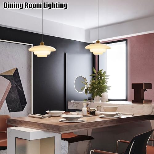 Suspension en verre créative avec culot E27 pour luminaire - 2