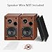 Elimavi Passive Bookshelf Speakers, 2-Way Design with 4