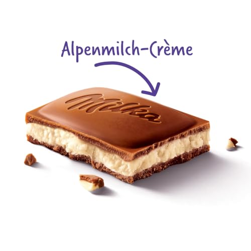 Milka Alpenmilchcrème Tafelschokolade, 100 g – Ansicht 3