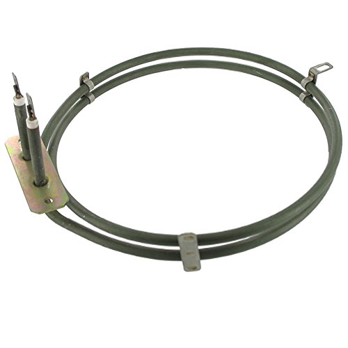 Price comparison product image SPARES2GO 2 Turn Oven Element for Smeg Oven Cookers (2000W) - Fitment List C