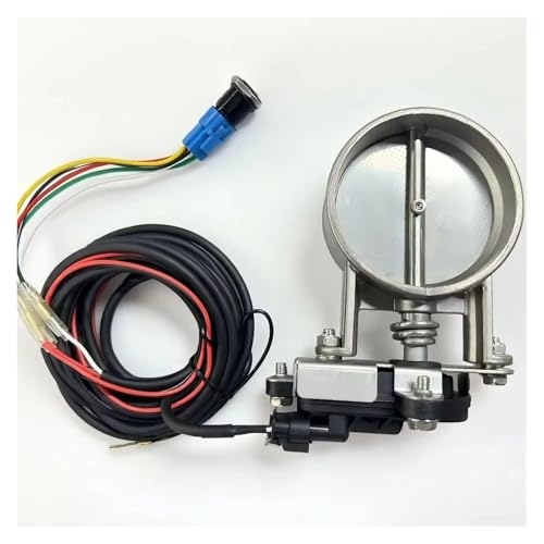 Válvula de control de escape eléctrica de 2.5" para eliminar el ruido molesto en ciudad