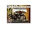 The Nifty Nook New Good Luck Decorative Gold Antiqued Elephant Glass Bowl,Terrarium or Candle Holder with Color Gift Box