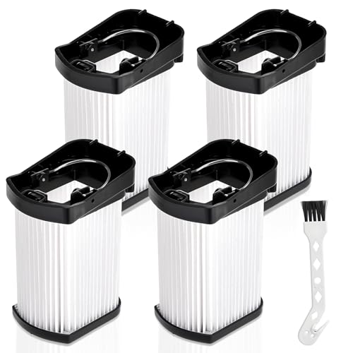 WV270 Replaces Filter For Shark WV270UK WV273UKT WandVac 2.0 Cordless Handheld Vacuum Cleaner,4-pack WV270 HEPA Filter A gooseneck Brush Is Included