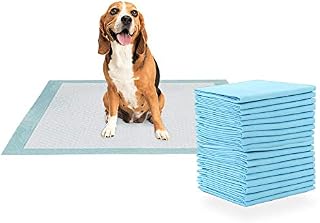 MICOOYO Puppy Training Pads - Super Absorbent Toilet Pee Mats, Leakproof Disposable Dog Pads for Puppy Cats Rabbits (60x90cm,10pcs)