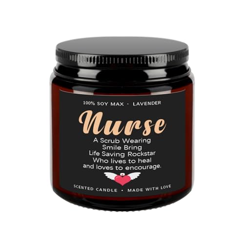 Nurses Week Gifts for Nurse Gifts for Women Scented Candles Female Gift for New Nurses Graduation Gift Nursing Presents for Woman Nursing School Students Presents Ideas Medical Assistant