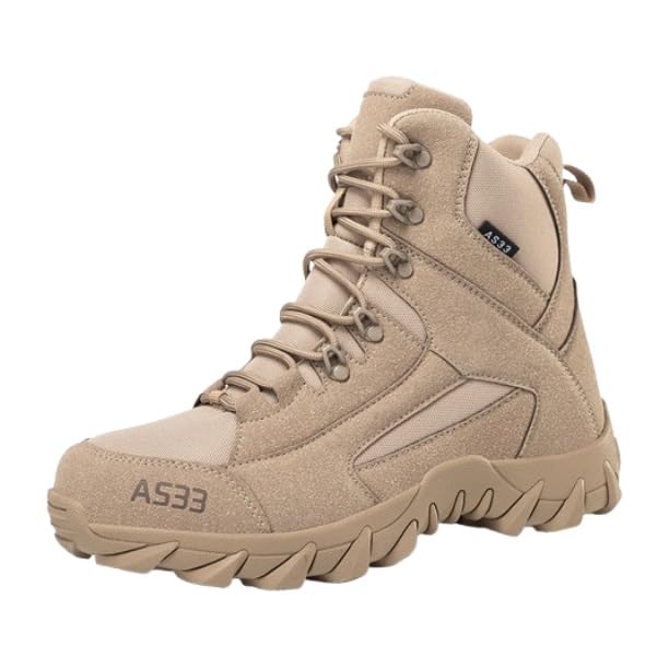 Bottes tactiques militaires respirantes et résistantes