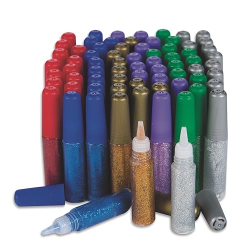 Color Splash! Mini Glitter Glue Pens (Pack of 72)