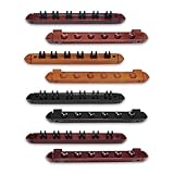 Action Two Piece 6 Pool Cue WR6S Standard Clip Wall Rack