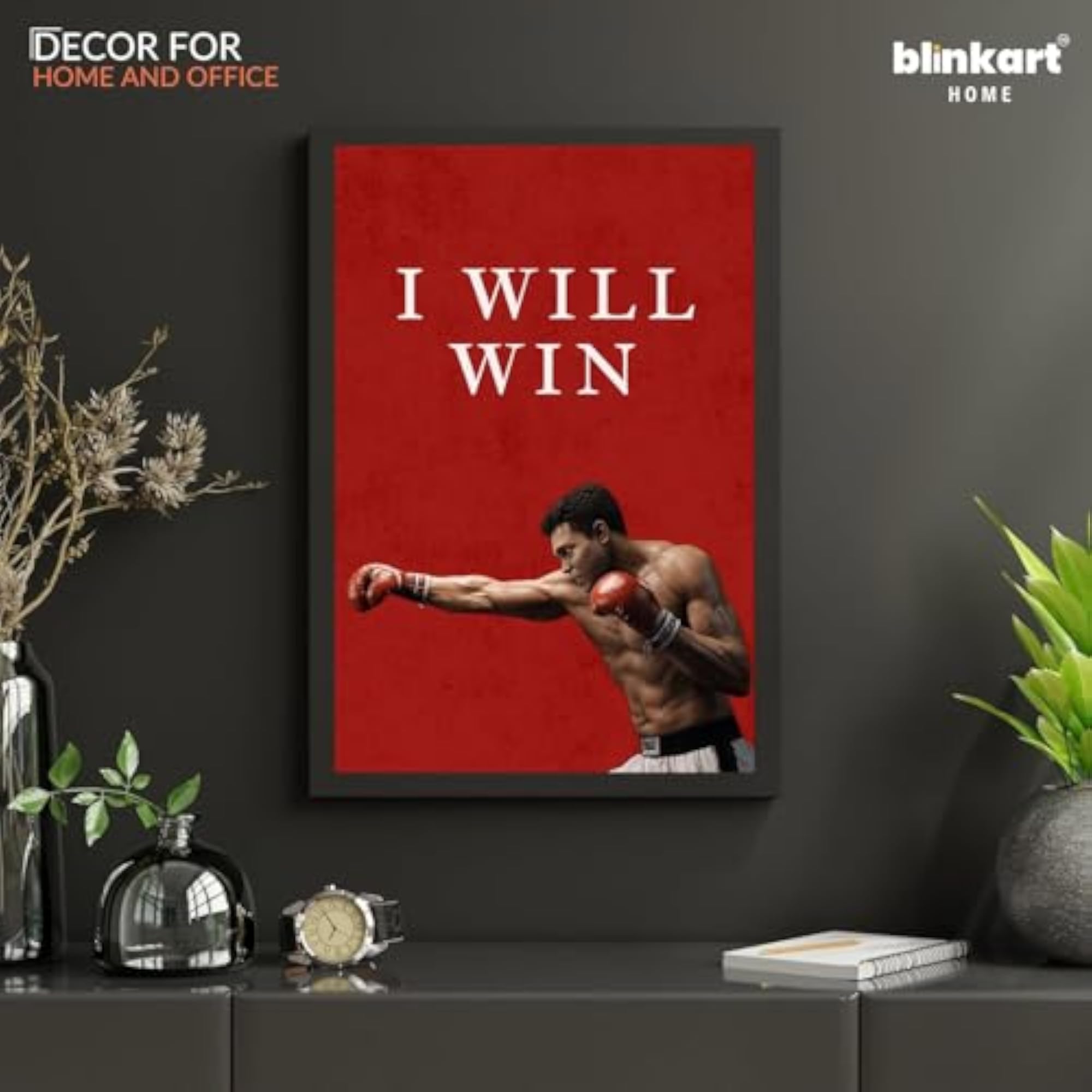 Muhammad Ali Motivational Wall Art