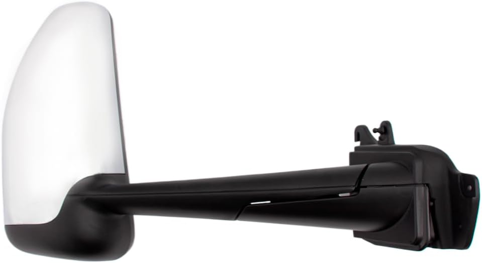 For NEW Peterbilt 579 2022-2024 Door Mirror Assembly Heated Defrost Motorized with Chrome back cover Passenger Side/Right Side RH RH (Passenger Side)