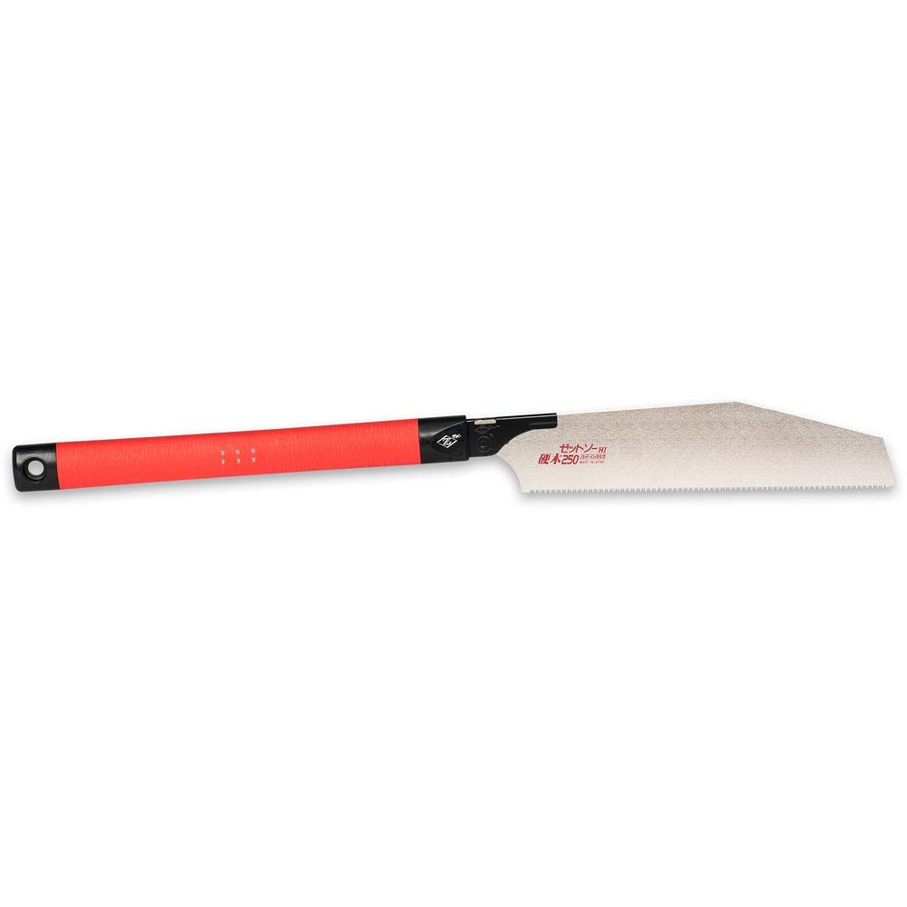Tools From Japan Red Z-Saw Japanese Hardwood Kataba Saw - 250Mm