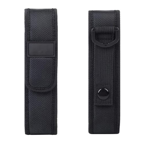 FUNANASUN Taschenlampe Holster, 16,5cm, Nylon Taschenlampe Tasche Gürtel, Taschenlampe Halter Abdeckung, Taktische Taschenlampe Tasche, Taschenlampen Schutz für die Jagd im Freien, Camping, Angeln