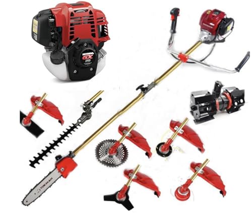 GX50 Tagliaerba Tagliaerba Potatore 4 Tempi Sega a catena Mangia erbacce Motozappa da giardino a benzina Coltivatore