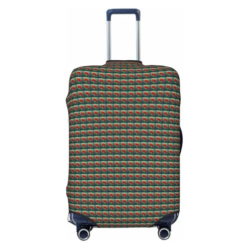 Housse pour valise élastique lavable anti-rayure taille L noir