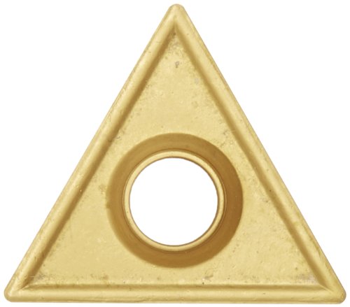 Cobra Carbide 41800 Solid Carbide Turning Insert, CM14 Grade, Multilayer Coated, TT Style