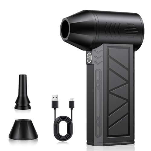 12000RPM Electric Air Duster for PC and Electronics, 3-Speed