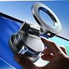 Soporte para auto LISEN para MagSafe [imán fuerte de 3800gf y succión de más de 90 libras] soporte magnético para teléfono ajustable 360° con ventosa para tu auto, para iPhone 17 Pro Max 16 15 14 13 12 Plus Air y todos los teléfonos inteligentes 2