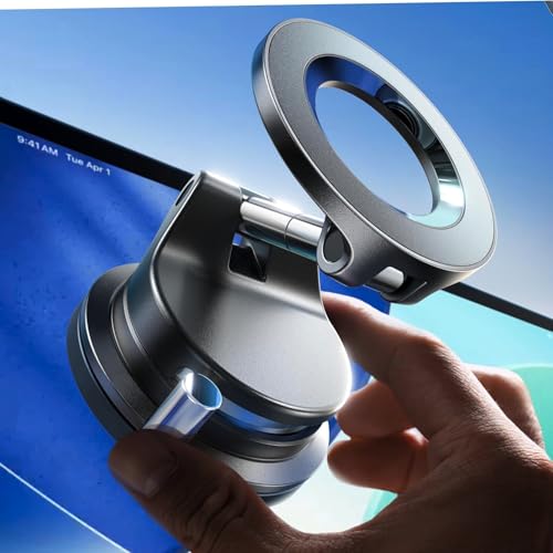 LISEN for MagSafe Car Mount [3800gf Strong Magnet & 90+LBS Suction...