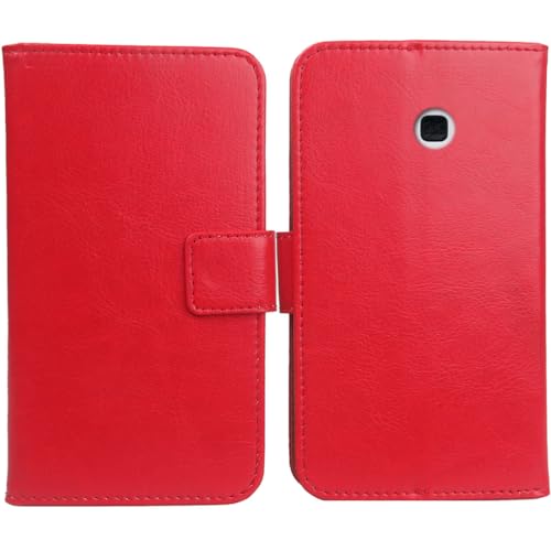 Anybird Rosso Custodia in Pelle Flip Case Protettiva Cover Skin per BRONDI Amico Unico/BRONDI Amico Unique 1.8"